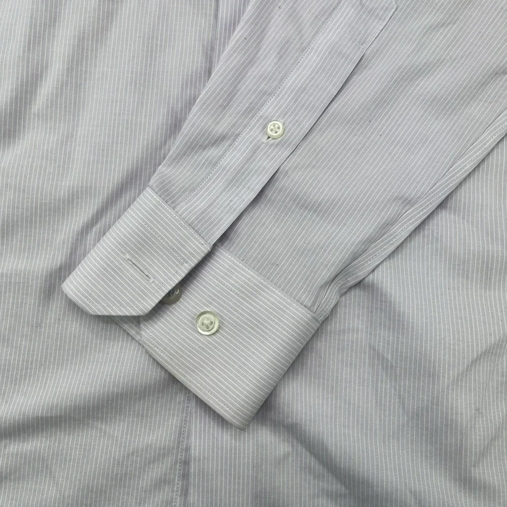 Banana Republic Men's Small Slim Fit No Iron 100% Cotton Business Casual Shirt